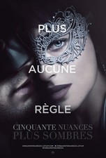 Affiche Pliée 40x60cm 50 NUANCES PLUS SOMBRES (2017) Dakota Johnson NEUVE