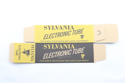lot of 50 SYLVANIA TUBE BOX CARTON BOX FOR 245 280 2A3 247 5U4G 807 6L6G - Picture 4 of 5
