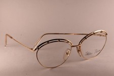 NOS Paloma Picasso MOD. 3725 Vintage Sunglasses made in Austria '90s GOLD stones