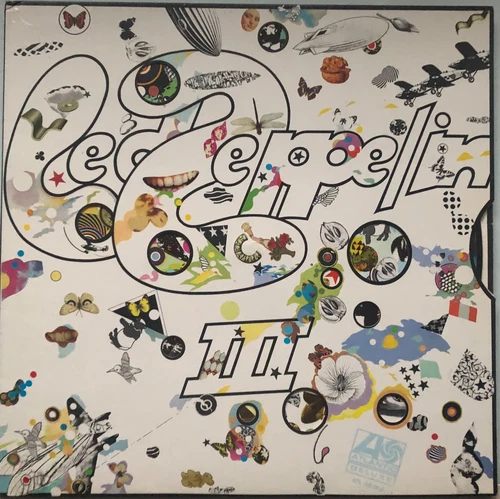 Led Zeppelin III 3 1991 German Atlantic Reissue vinyl Lp Atl k 50002