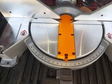 Zero Clearance Throat Plate  Insert for  Ridgid R4113 Dual Bevel Miter Saw