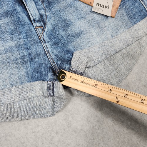 NEW 2 pairs Mavi Denim Jeans Shorts women's 28 - 29 distressed cuffed - Picture 11 of 11