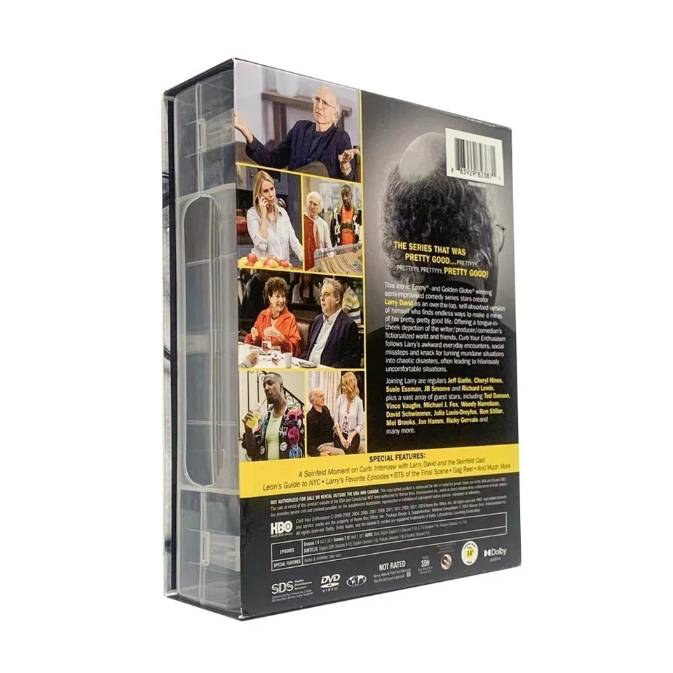 Curb Your Enthusiasm: The Complete Series Season 1-12 DVD Region 1 Free Shipping - Image 2 of 4