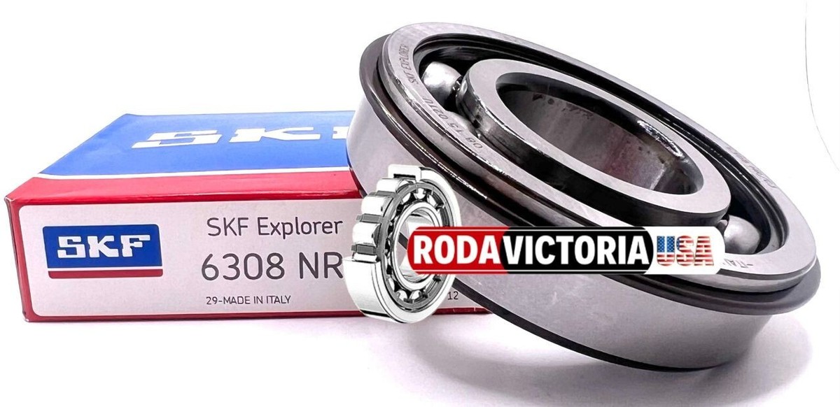 SKF 6308 C3 DEEP GROOVE BALL BEARING, OPEN NO SEALS 40x90x23 mm