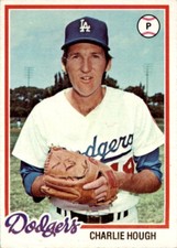 1978 Topps Charlie Hough . Los Angeles Dodgers #22