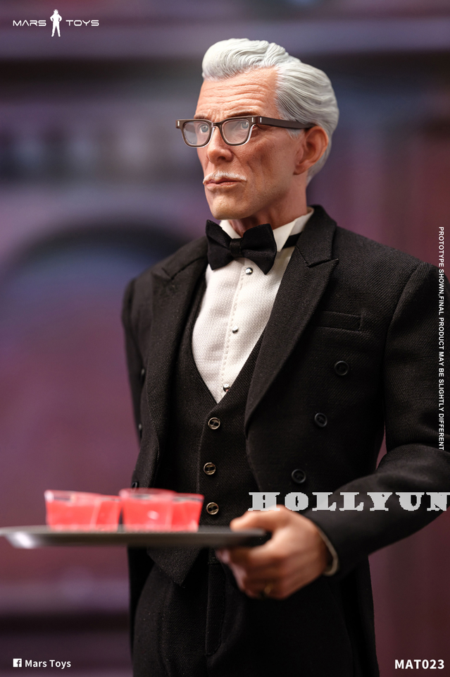 Mars Toys Batman Butler 1966 Alfred Pennyworth 1/6 Action Figure ...