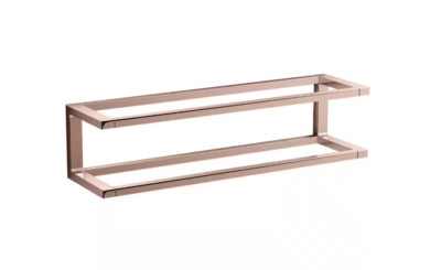 Kohler 22561-RGD Draft 18'' Frame Towel Rack - Vibrant Polished Rose Gold