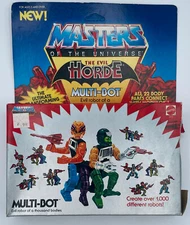 Multi-Bot MOTU Masters of the Universe 100% Complete Orig Box Instr 1985 NM