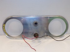 1958 Dodge Truck Turned Spun Aluminum Instrument Cluster Bezel Power Wagon Oem