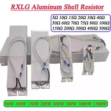 RXLG 50W - 1500W Aluminum Shell High Power ServoInverter Braking Resistor 5-500Ω