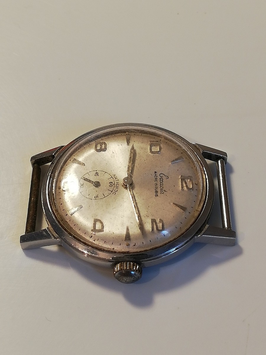 Montre Mécanique Montre Clio Blue Argent Massif BELLE MONTRE