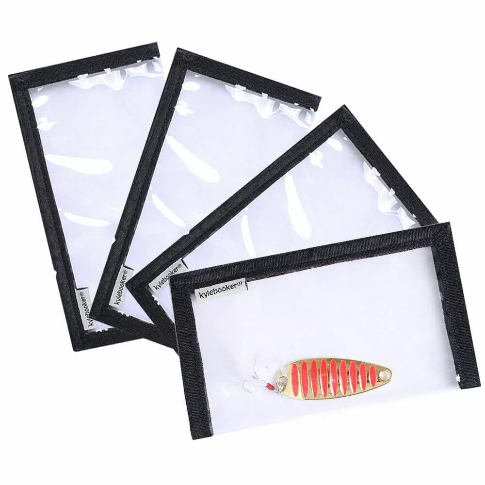 Lure Wraps PVC Clear Window includes 4 Packs Fishing Lure Wrap Lure Cover  Jacket