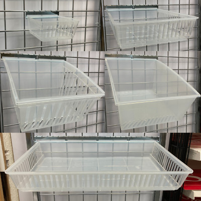 Kiste Box Aufbewahrungsbox Lamellenbox Regalbox Gitter Gitterplatte Display