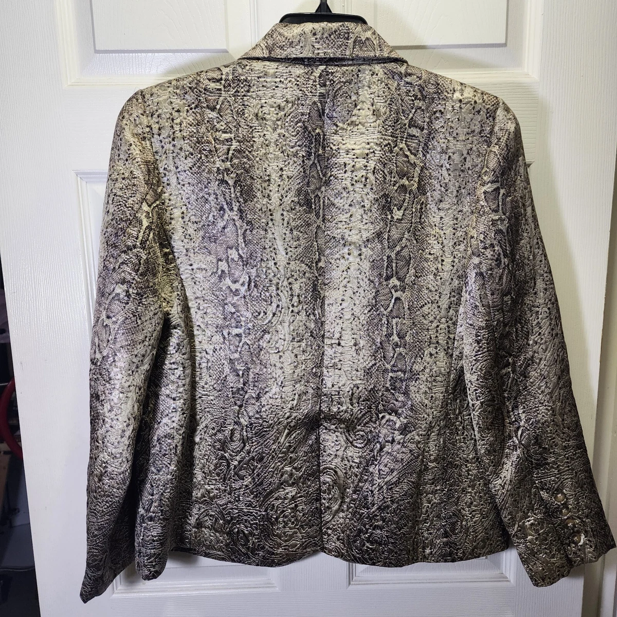 Snakeskin blazer shop womens