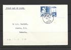 CANADA -1955 Alberta and Saskatchewan Provinces -  FIRST DAY COVER.