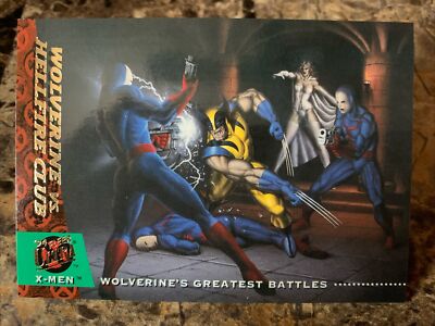 1994 Fleer Ultra X-Men Wolverine vs Hellfire Club #144
