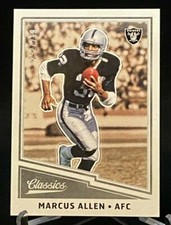 2017 Panini Classics Red Back #195 Marcus Allen Los Angeles Raiders 252/299