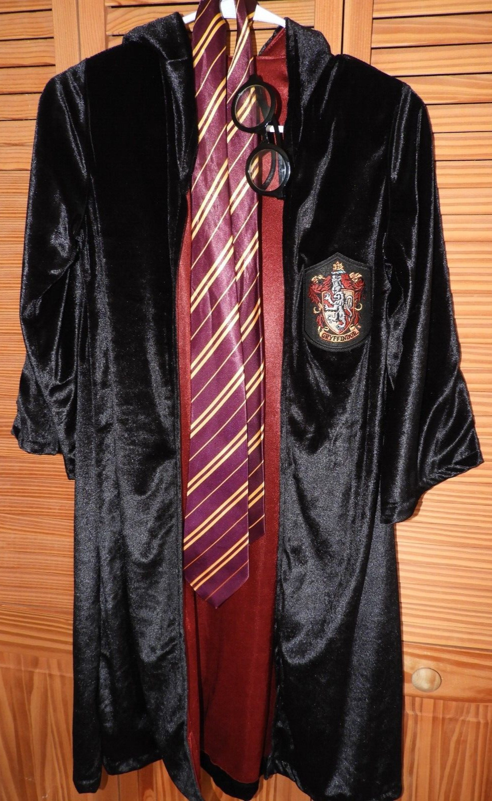 HARRY POTTER Robe Tie Glasses Halloween Costume Rubie… Gem