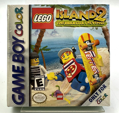 GBC LEGO Island The Brickster's Revenge, New And Sealed *Flaw