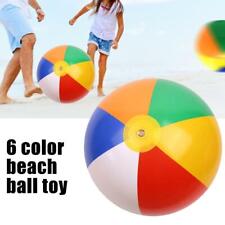 12 INCH Outdoor Summer Games Inflatable Ball Beach Toy Water Play Pool Sand S4O2