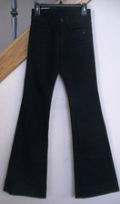 J Brand Jett Black Flare Jeans Size 7