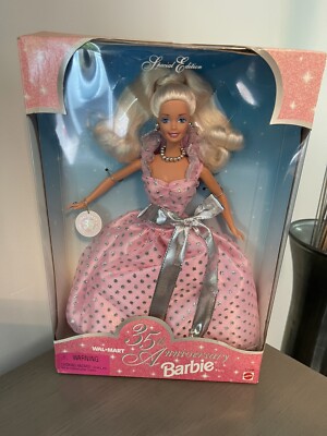 35th Amazon.com: 箱入り未使用 昭和レトロ★1997年Barbie*コンベンション記念ドール Anniversary Special Walmart 1997 Doll Barbie 人形