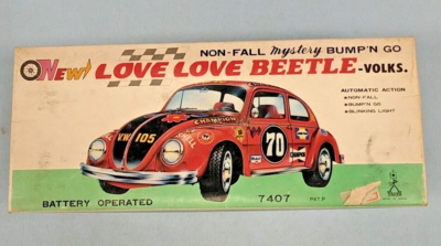 レア！1970’ｓ ウイニィーザファースト ビンテージ TOY アドバタイジング VOLKS WAGEN LOVE LOVE BEETLE TAIYO JAPAN 1970s VINTAGE TIN TOY CAR