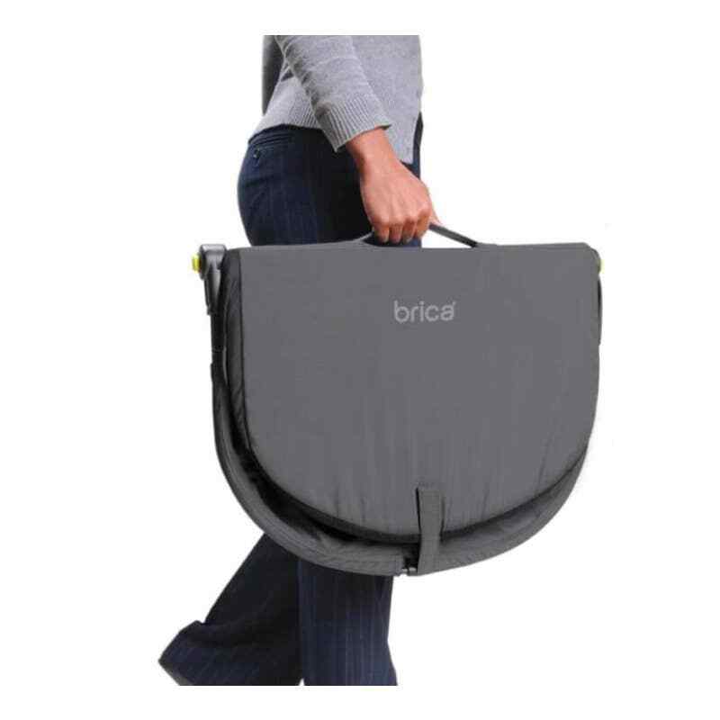 Brica Munchkin Brica Fold N' Go Travel Bassinet, Grey