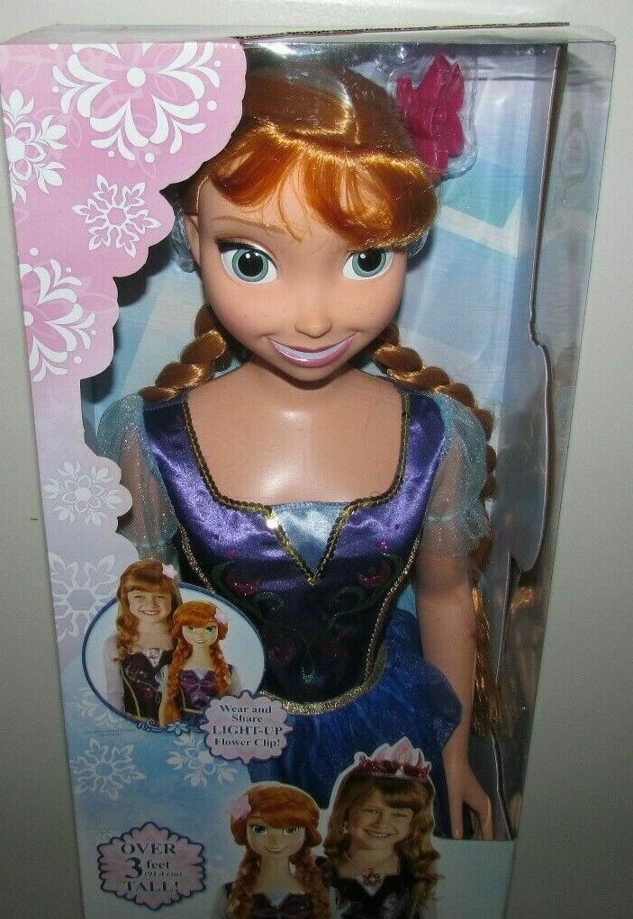 ディズニー アナ雪 フローズン ANNA MY SIZE DOLL Disney Frozen My Size Anna Doll with Light Up Hair Clip,38