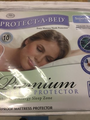 Protect A Bed Premium Mattress Protector 6 Super King 6ft Waterproof Protector Ebay