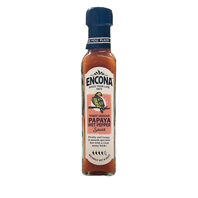 142ml ENCONA West Indian Papaya Hot Pepper  Sauce scharfe Pfeffersauce