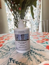 Advanced Clinicals ~ COLLAGE + PEPTIDE  Firming Face & Body Cream 15 oz
