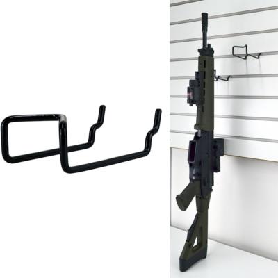 10-Pack Pegboard Slatwall Rifle Gun Cradle Hook Holder For Display Rack