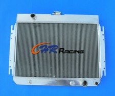 3 Row Aluminum Radiator For 1963-1968 Chevy Impala L6 V8 1964-1967 Ei Camino