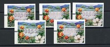 Timbres automatiques Aland Michel Numéro 16 Lot MNH