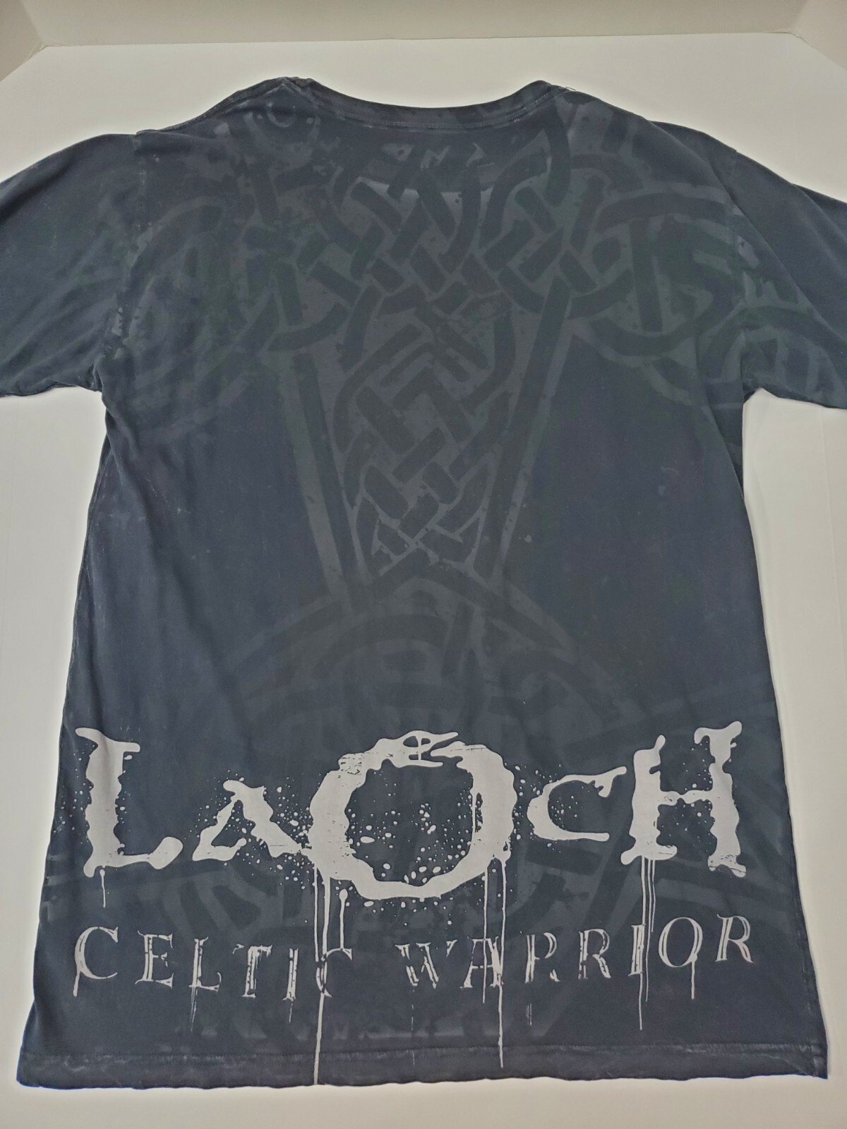 Sheamus Top Rope Shirt L EUC Authentic WWE Men's Premiere Large Tee BO Black image 8