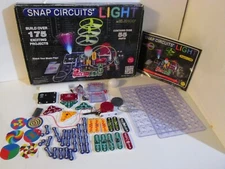 Elenco Snap Circuits LIGHT SCL-175 Educational Electronics Missing Parts.