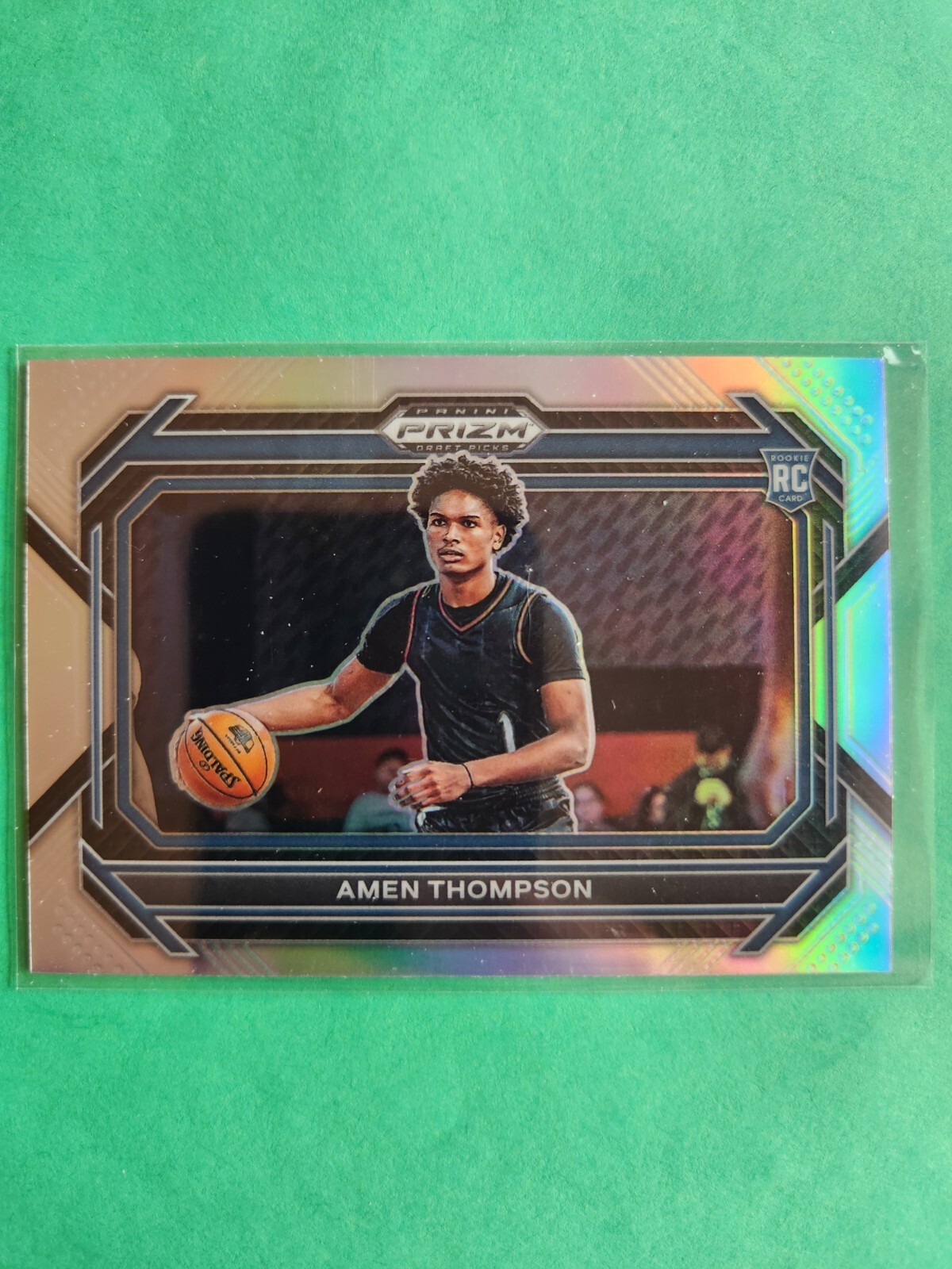 2023-24 Panini Prizm - Deep Space #4 Amen Thompson (RC)
