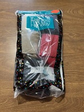 Hanes Her Way Double Cuff Socks 5 Pairs Multicolor Open Package 80s Vintage 1989