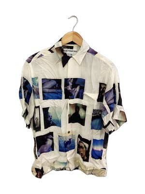 WACKO MARIA 23SS DAVIDE SORRENTI HAWAIIAN SHIRT M RAYON WHT all  