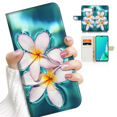 ( For Google Pixel 7 Pro ) Wallet Flip Case Cover AJ23188 Hawaii Flower