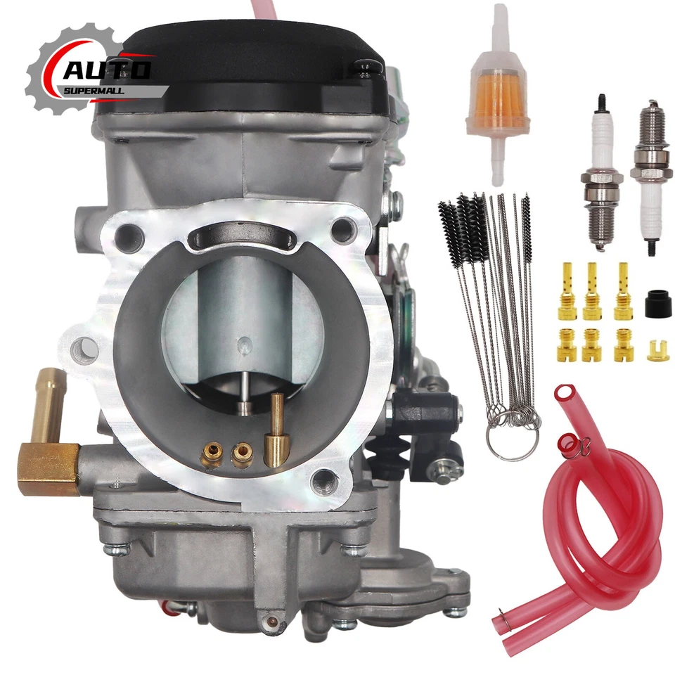 Carburetor for Harley-Davidson Softail 1988 - 2017 27035-92A & Adjust Screw New Foto 3 de 4