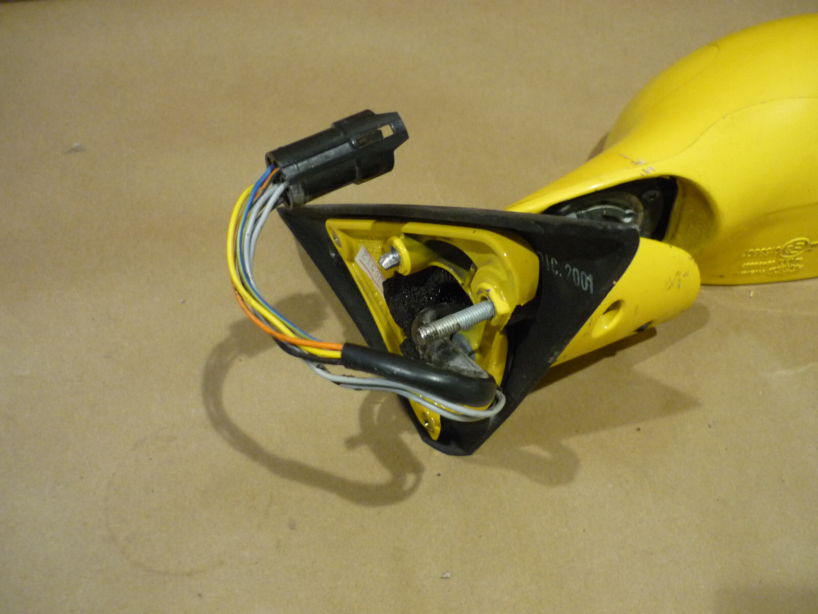 Ferrari 360 - LH Door Side View Outer Mirror Damaged - P/N  65731810