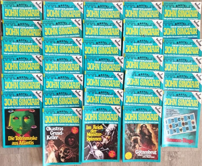 Sammlung 33 Hefte /Romane John Sinclair 2 Auflage 336 bis 369