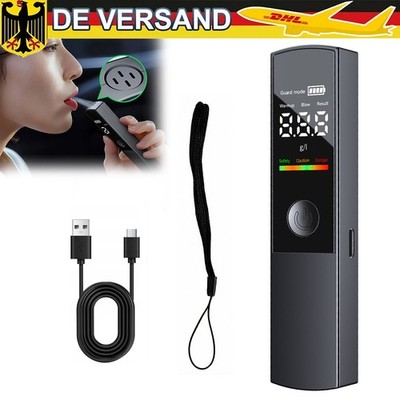 Testsieger Alkoholtester Polizeigenau Promille-Test Blasfunktion Atem-Messgerät
