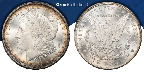 1881-CC Morgan Dollar Pcgs MS 66, Nice Coin, Great Luster