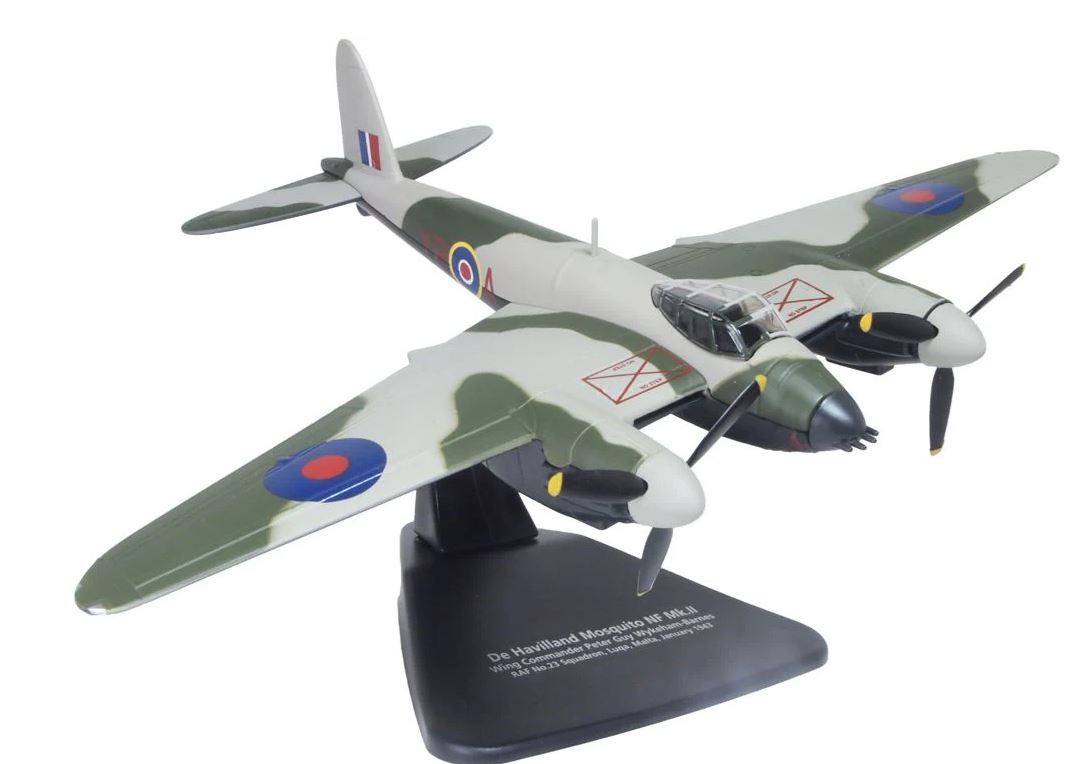 DH Mosquito NF MKII P.G.WYKEHAM-BARNES raf Oxford Diecast militaire