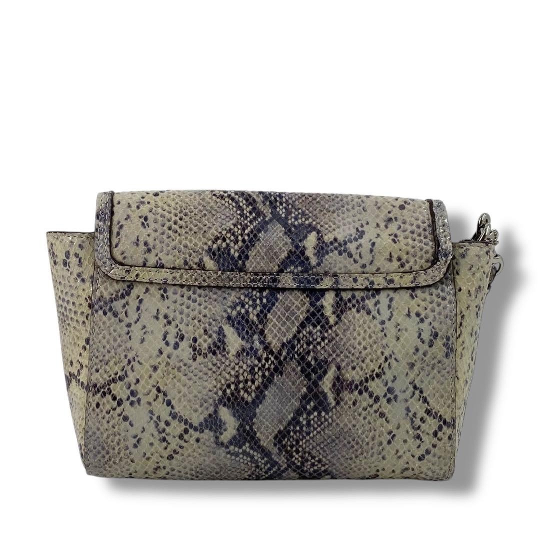 Coach python print clutch bag - image 4