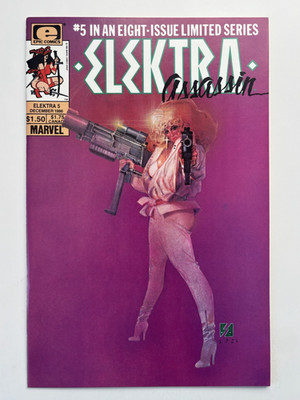 Elektra Assassin #5, Dec. 1986, Epic Comics, NM - NM/M ~9.6, Never read/opened!