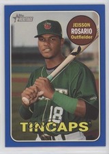 2018 Topps Heritage Minor League Edition Blue 24/99 Jeisson Rosario #37 8d2